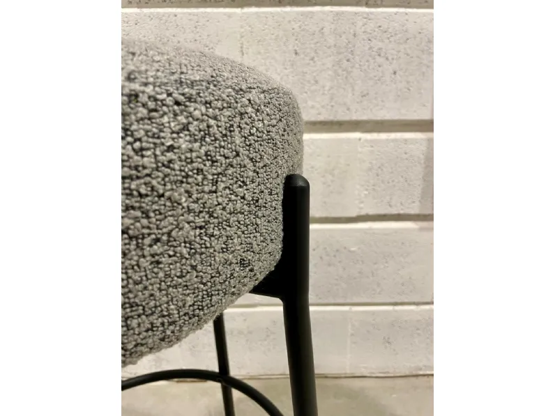 Sgabello da soggiorno Syd Stones a prezzo Outlet