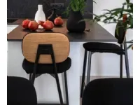 Sgabello modello Tata semi-imbottito Pointhouse SCONTATO a PREZZI OUTLET
