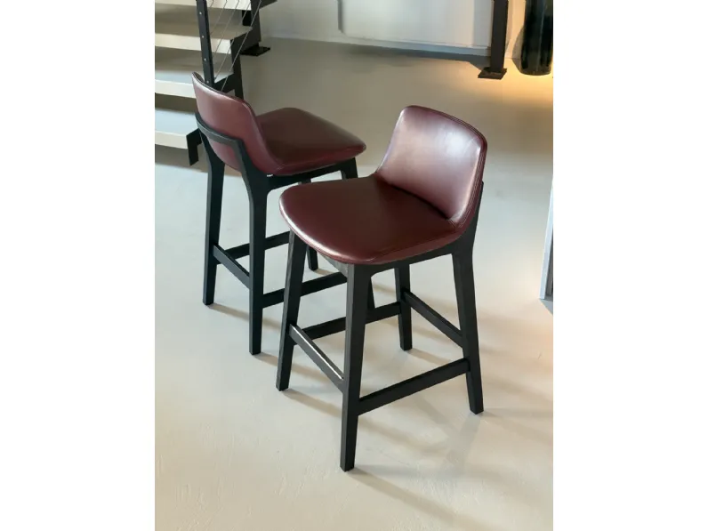 Sgabello da cucina Ventura Poliform a prezzo Outlet