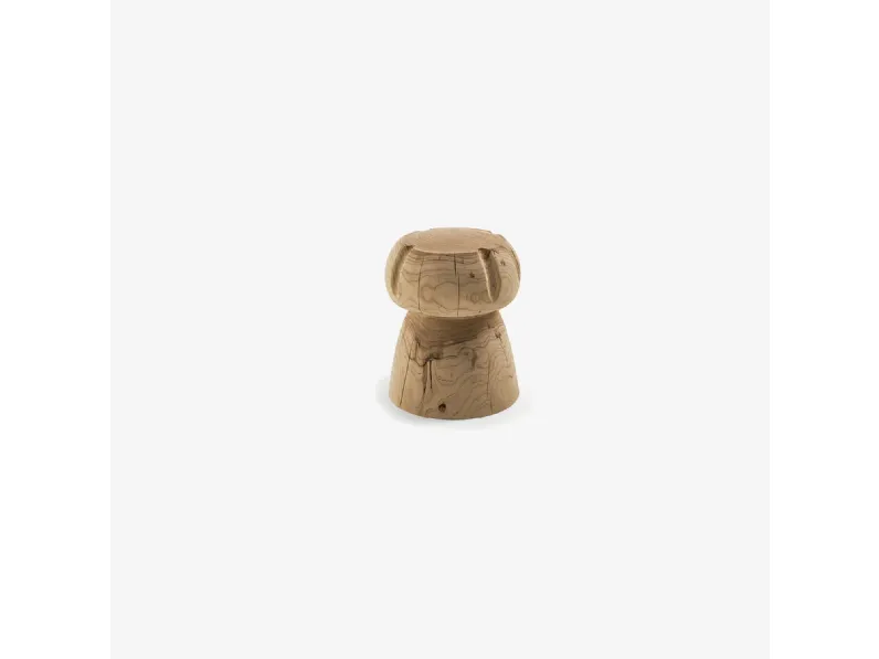 Sgabello con base centrale Miss champagne Riva 1920 in offerta