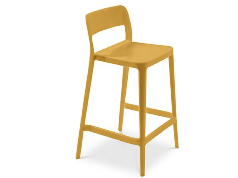 Sgabello Nene'.1 h.65 pp Midj con 4 gambe convenienti