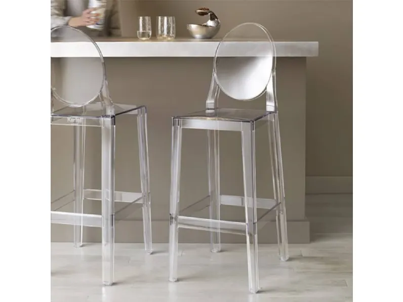 Sgabello da cucina One more Kartell a prezzo Outlet