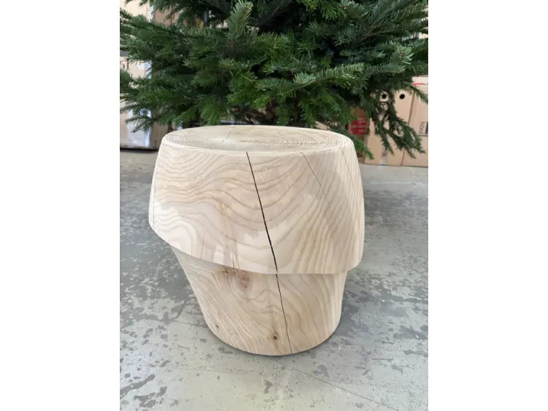 Sgabello con base centrale Basketto Riva 1920 a prezzi convenienti