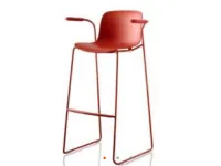 Sgabello da soggiorno Sgabello troy polipropylene rosso magis Magis in Offerta Outlet