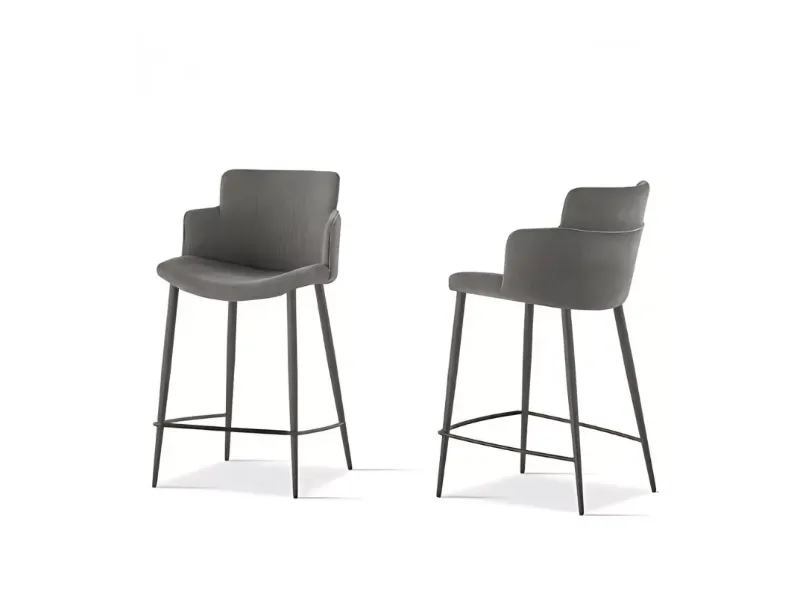 Sgabello con 4 gambe Carol * Sedit con forte sconto