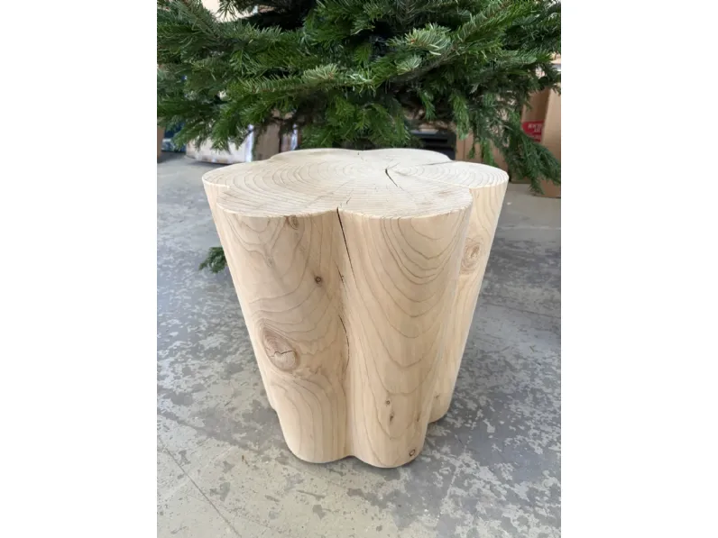 Sgabello con base centrale Rocco Riva 1920 con forte sconto