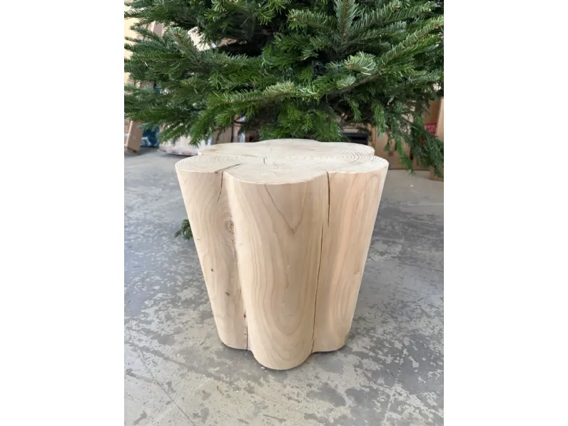 Sgabello con base centrale Rocco Riva 1920 con forte sconto