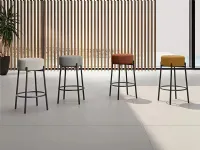Sgabello da cucina Sgabello con seduta imbottita Artigianale a prezzo Outlet