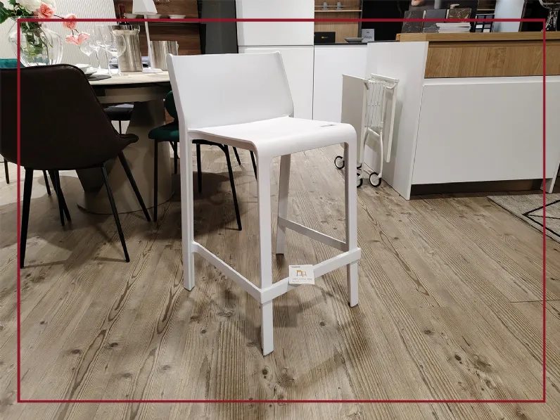 Sgabello  trill stool mini  Nardi con 4 gambe scontati