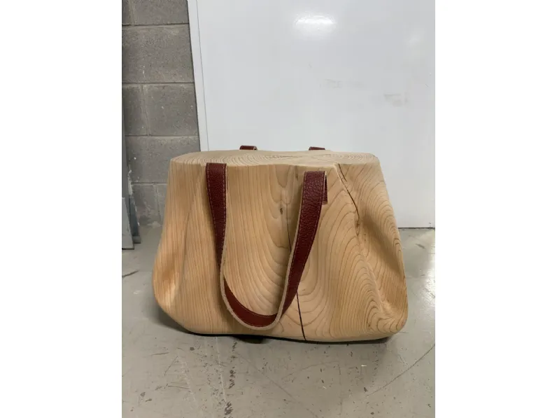 Sgabello da soggiorno Mondana Riva 1920 a prezzo Outlet