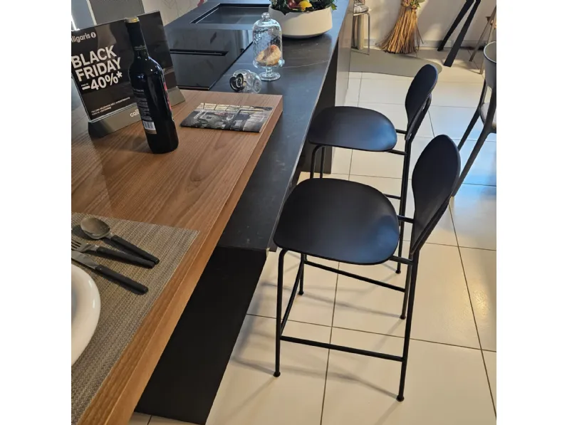 Sgabello con 4 gambe Sgabello tondina pop kitchen Infiniti a prezzi outlet