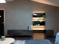 Composizione per il living modello 36e8 di Lago in Offerta Outlet