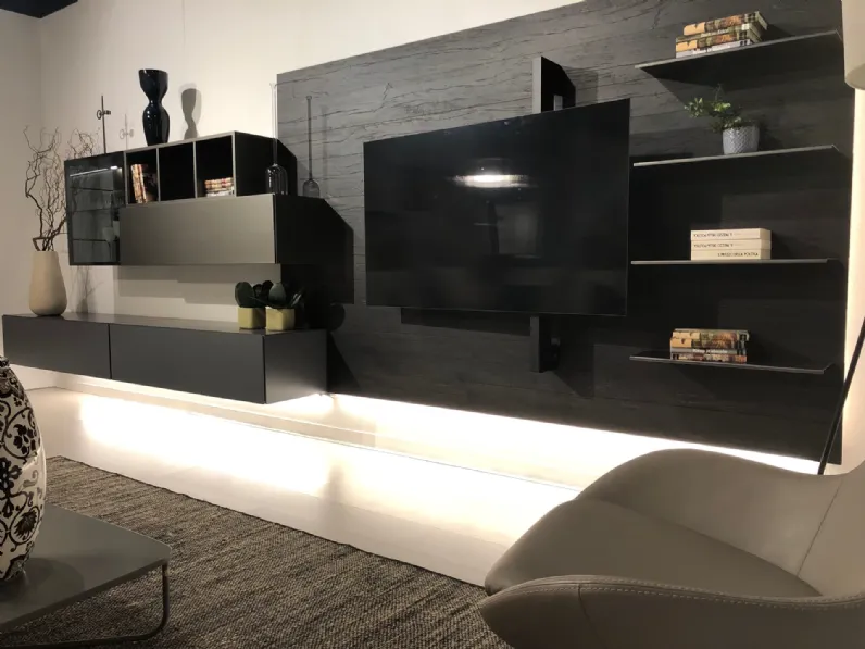 Composizione per il soggiorno modello Living fimar mobili di Fimar a prezzo Outlet