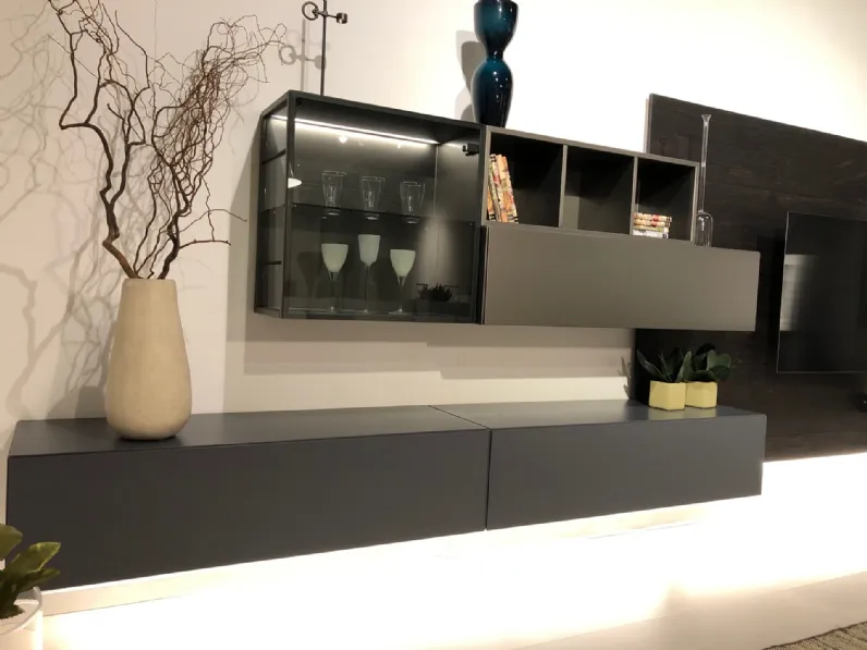 Composizione per il soggiorno modello Living fimar mobili di Fimar a prezzo Outlet