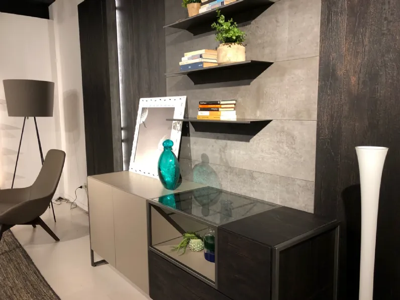 Composizione per il soggiorno modello Living fimar mobili di Fimar a prezzo Outlet