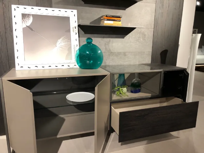 Composizione per il soggiorno modello Living fimar mobili di Fimar a prezzo Outlet
