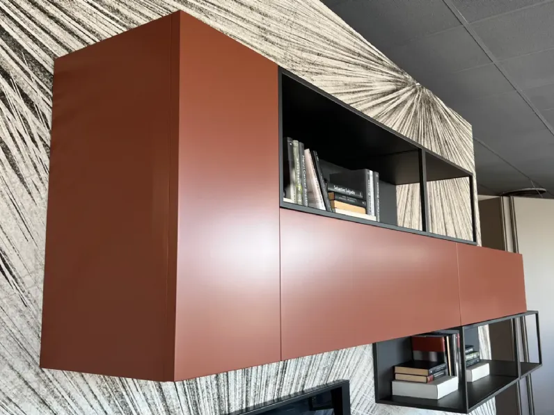 Soggiorno completo Mood living di Novamobili in stile design a prezzi outlet