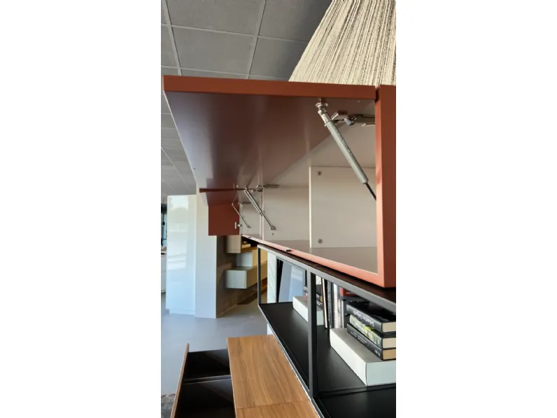 Soggiorno completo Mood living di Novamobili in stile design a prezzi outlet