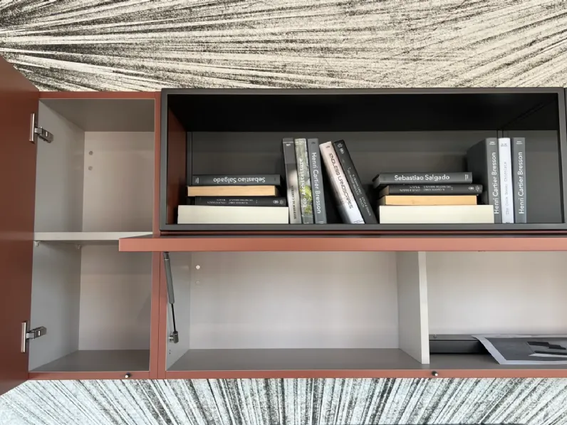 Soggiorno completo Mood living di Novamobili in stile design a prezzi outlet