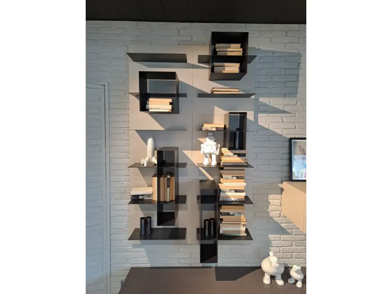Composizione per il living modello Soggiorno dielle di Dielle in Offerta Outlet