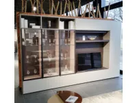Soggiorno completo Atlante di Tomasella in laminato opaco in Offerta Outlet