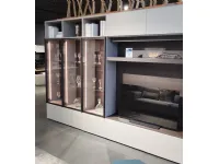 Soggiorno completo Atlante di Tomasella in laminato opaco in Offerta Outlet
