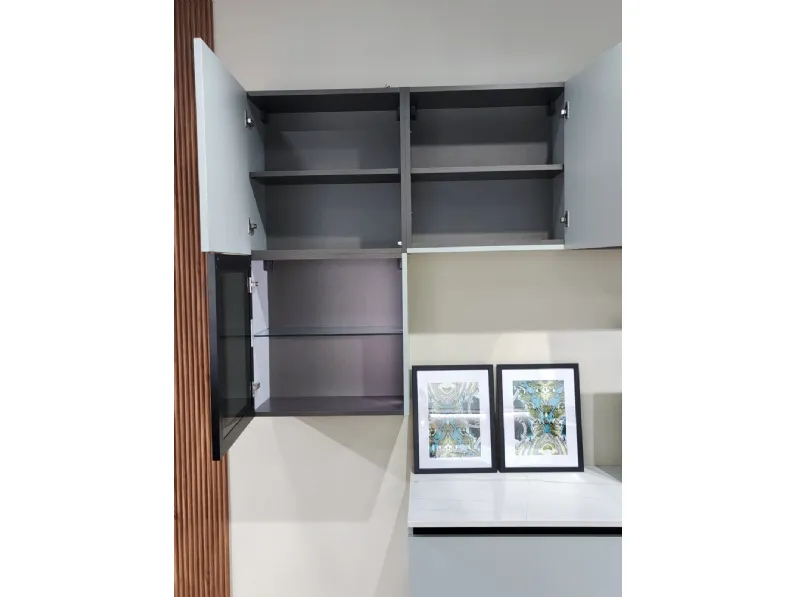Soggiorno completo Micra di Evo cucine in stile moderno in offerta