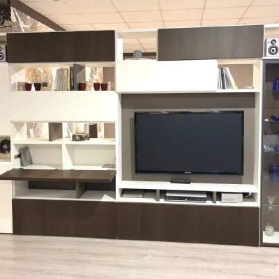 Composizione per il soggiorno modello Modo di Sangiacomo in Offerta Outlet