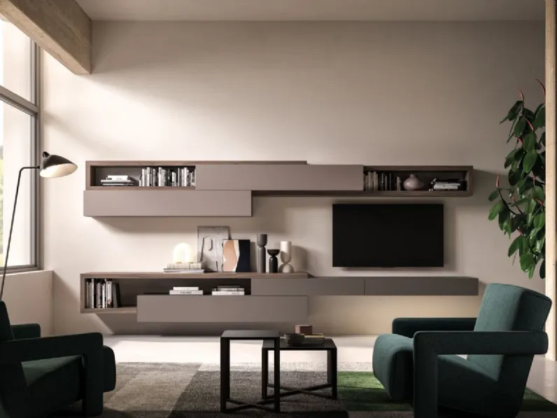 Soggiorno completo modello Modulo orme  di Orme in Offerta Outlet