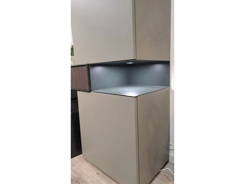 Composizione per il soggiorno modello Diagonal di Tomasella a prezzo Outlet