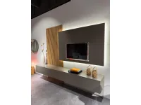 Soggiorno completo Lampo di Sangiacomo in stile design a prezzi outlet