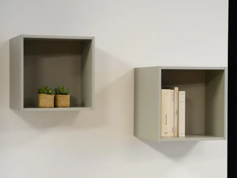 Soggiorno completo modello Link e cubi sghembi di Cenedese in Offerta Outlet