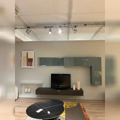 Soggiorno completo Living 368 lago di Lago in vetro in Offerta Outlet