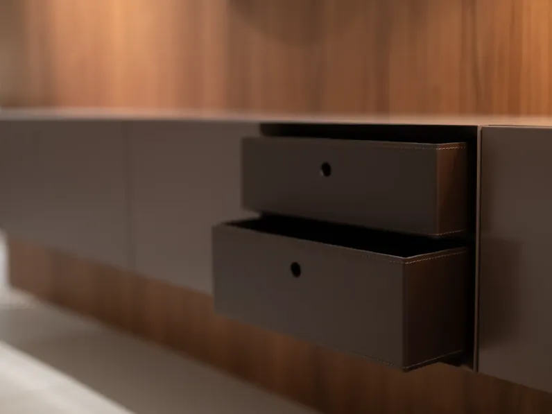 Soggiorno completo Living box 12 di Novamobili in stile moderno a prezzi outlet