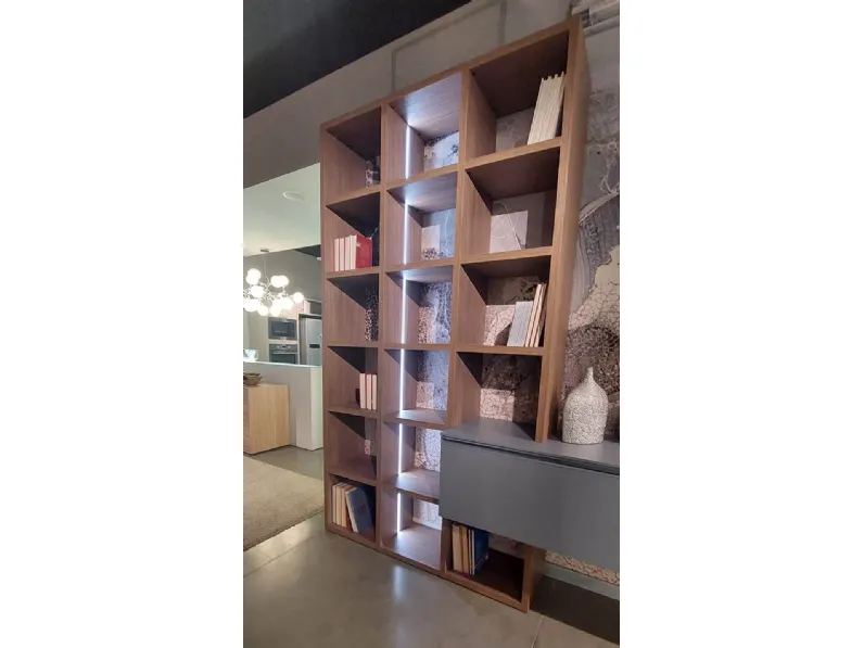 Composizione per il soggiorno modello Ego  libreria di Santalucia a prezzo scontato