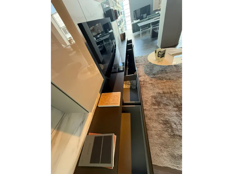 Soggiorno completo Lago parete tv 36e8 di Lago in stile design a prezzi convenienti