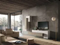 Soggiorno completo Sala908 di Mobilgam in stile design in offerta