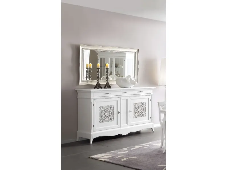 Soggiorno completo modello Soggiorno classico modello serena di Collezione esclusiva a prezzo Outlet