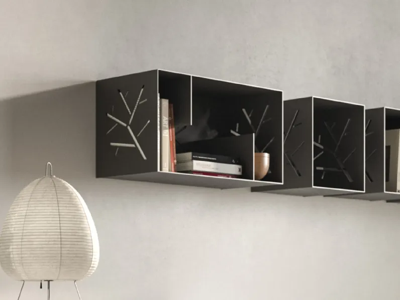 Composizione per il soggiorno modello Tree di Mobilia web in Offerta Outlet