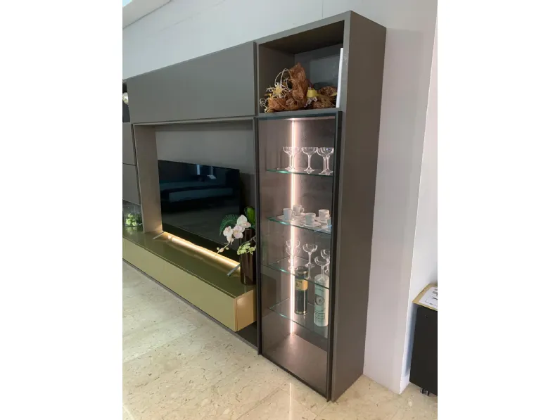 Soggiorno completo Modo di Sangiacomo in stile moderno a prezzi outlet