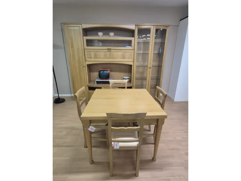 Composizione per la zona giorno modello Rovere di Artigianale in Offerta Outlet