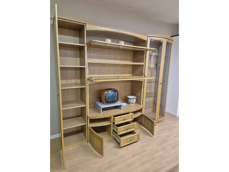 Composizione per la zona giorno modello Rovere di Artigianale in Offerta Outlet