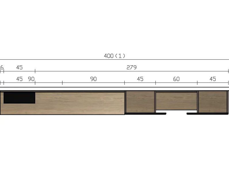 Soggiorno completo modello Sm012 di Imab in Offerta Outlet