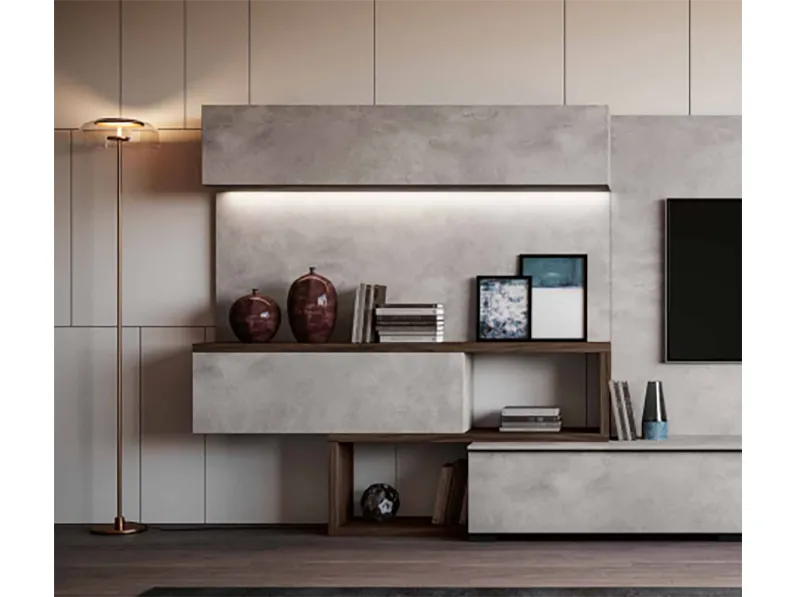Soggiorno completo modello Sm016 di Imab in Offerta Outlet