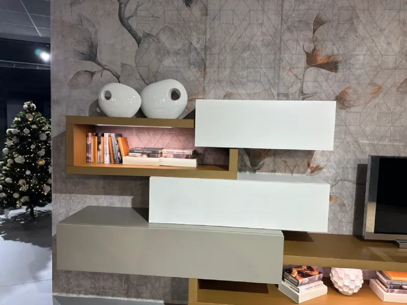 Composizione per il soggiorno modello Soggiorno mood di Sangiacomo a prezzo Outlet