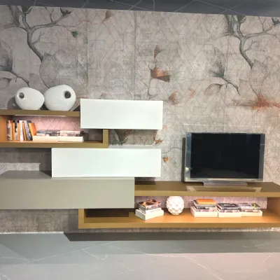 Composizione per il soggiorno modello Soggiorno mood di Sangiacomo a prezzo Outlet