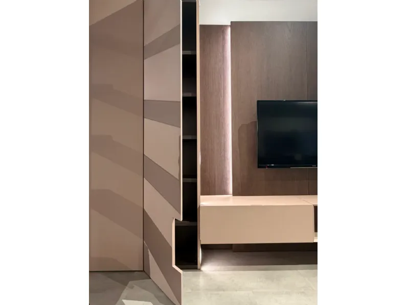 Soggiorno completo modello Soggiorno olivieri di Olivieri in Offerta Outlet