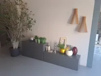 Soggiorno completo Spazio di Pianca in stile design con forte sconto