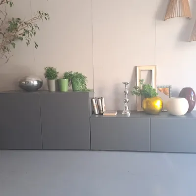 Soggiorno completo Spazio di Pianca in stile design con forte sconto