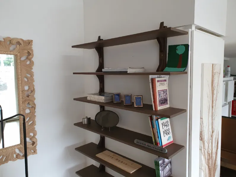 Libreria Artigianale in laccato opaco Mensole sospese a prezzo